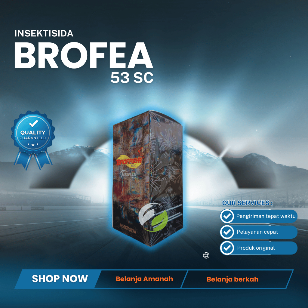 Insektisida Brofea sepesial ulat bawang merah & Kubis