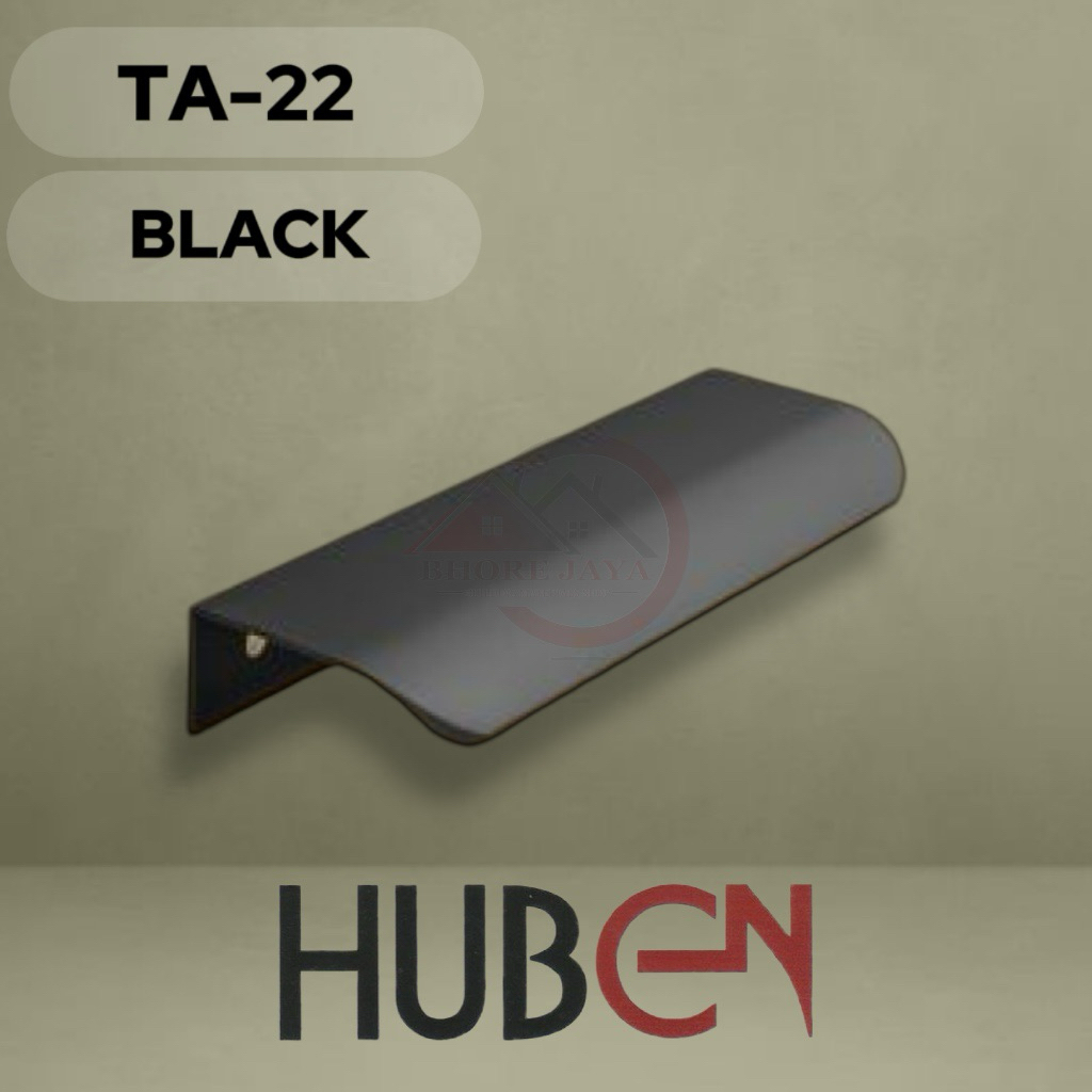 Tarikan Huben TA-22 160mm Tarikan Laci Lemari Alumunium Huben TA 22 Handle Laci Lemari Alumunium Hub