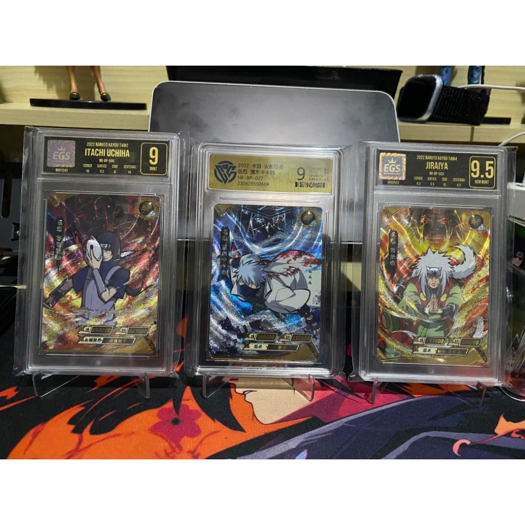 Naruto kayou 3pcs BP Grading (Itachi, Kakashi, Jiraya)