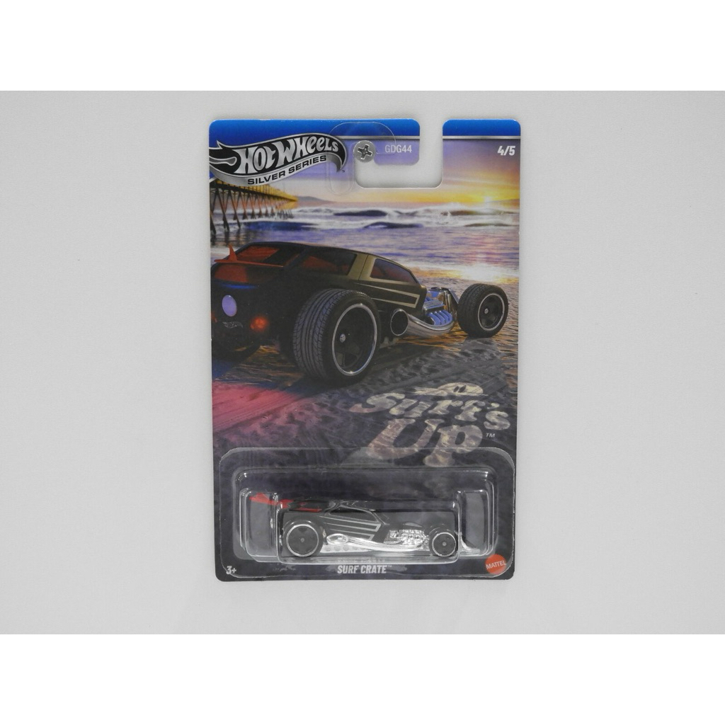 HotWheels Surf’s Up Surf Crate Silver Series
