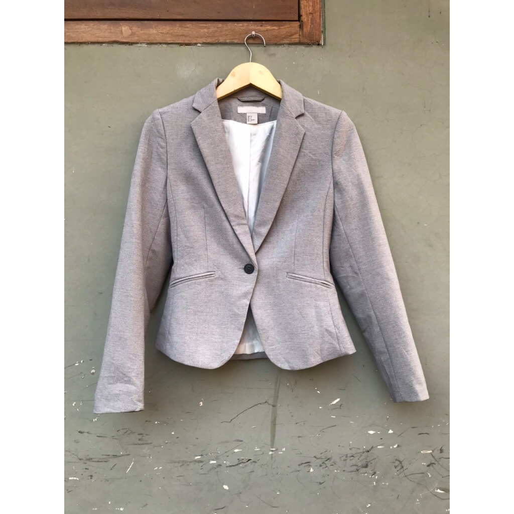 preloved blazer h&m - preloved blazer branded-blazer second-blazer bekas-blazer abu-blzer slimfit-pr