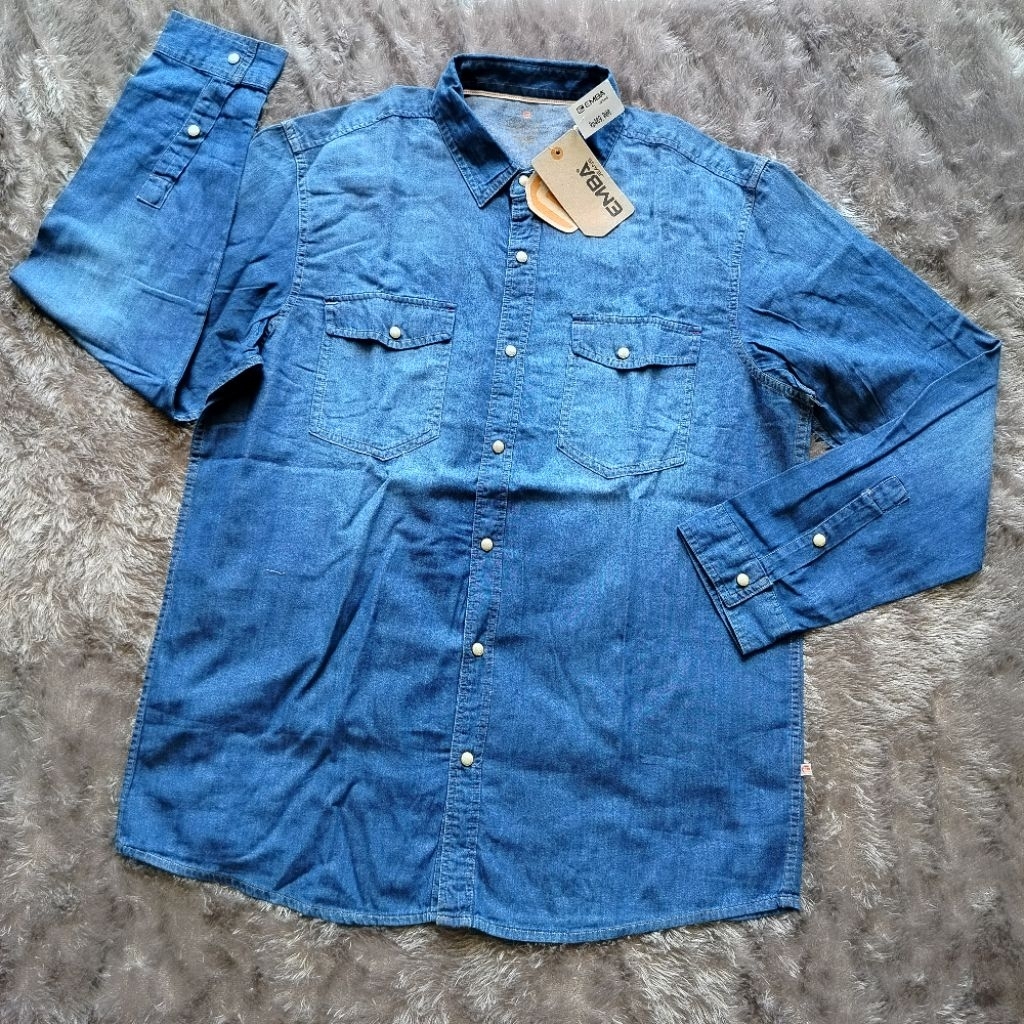 KEMEJA EMBA SIZE XL SIZE XL KEMEJA PRIA EMBA ORIGINAL EMBA SALE SALE SALE