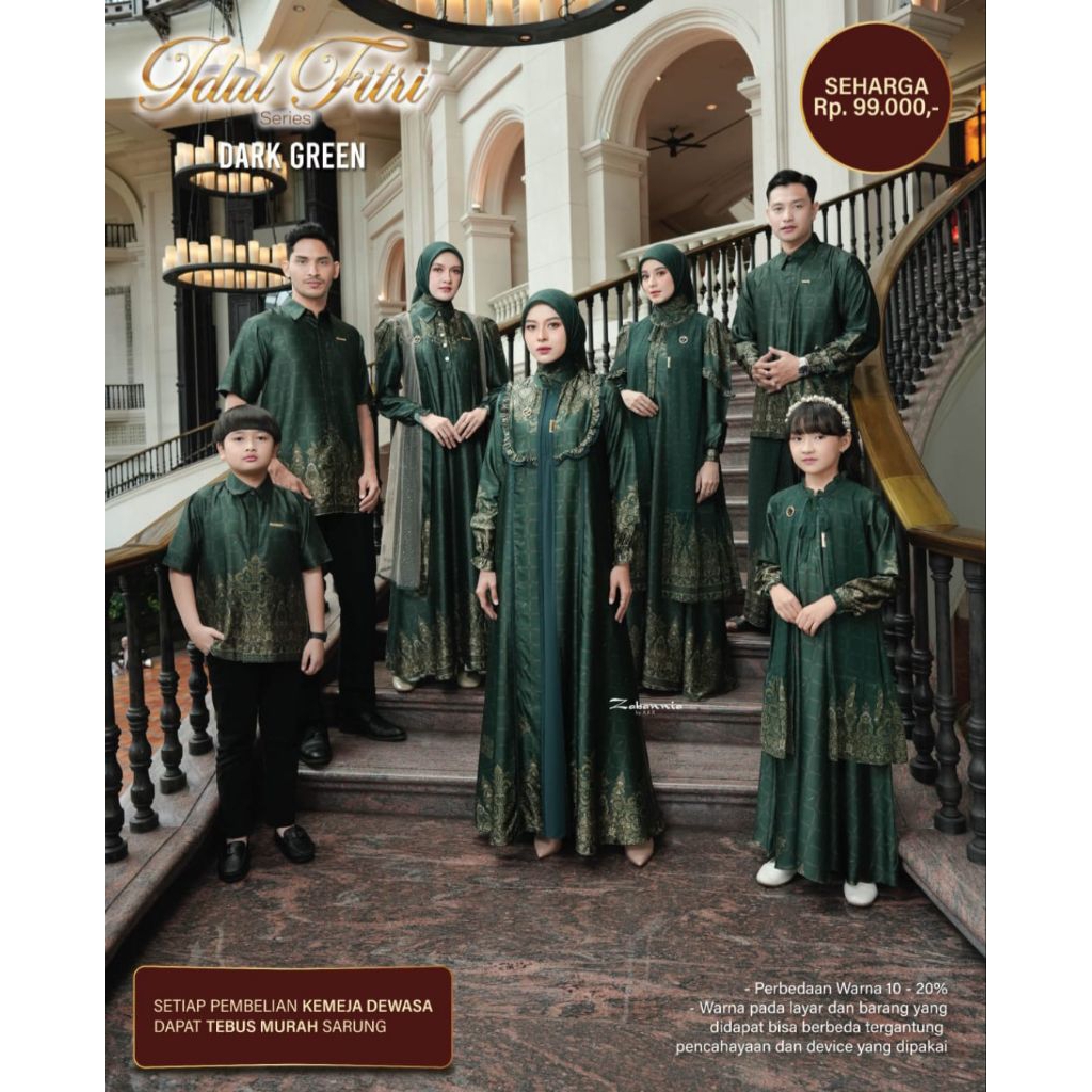 Idul fitri family set by zabannia