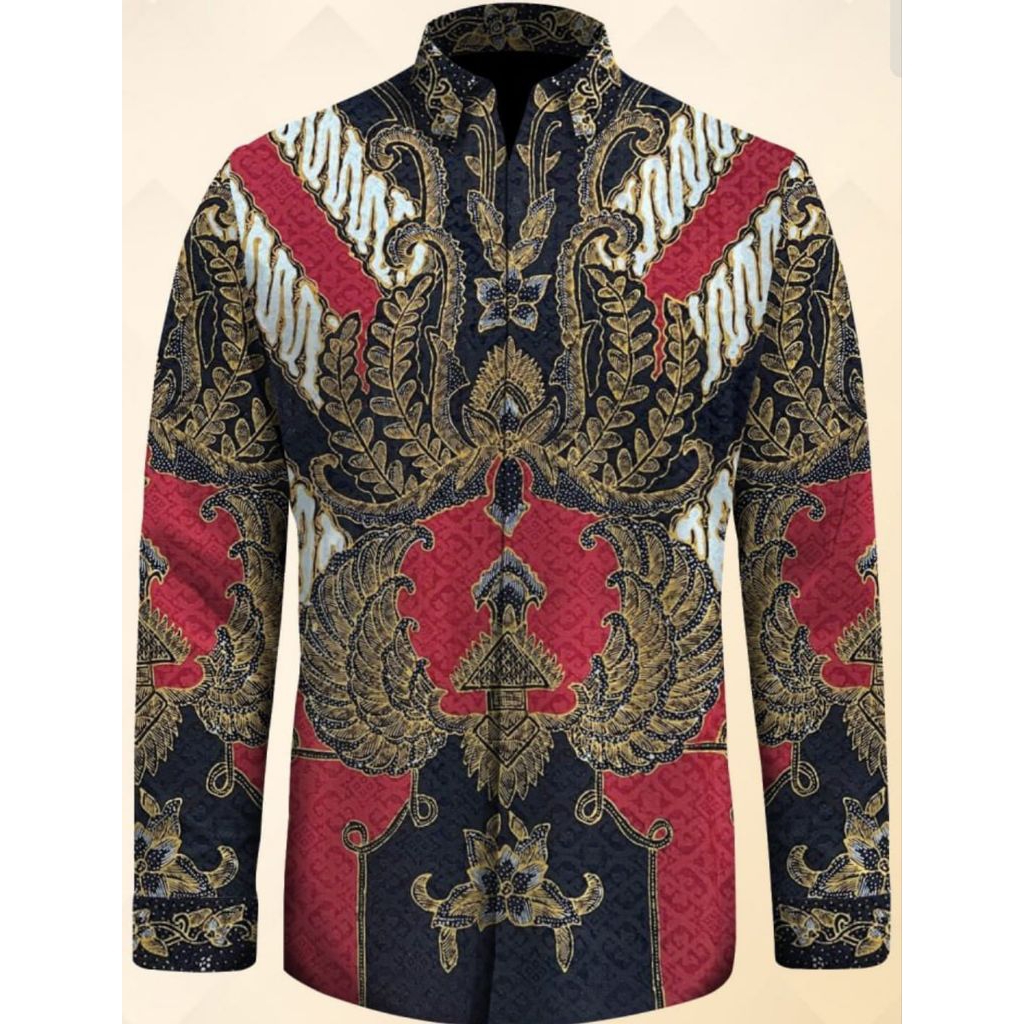 kain batik tulis pria sutera pola kemeja kain batik tulis sutera