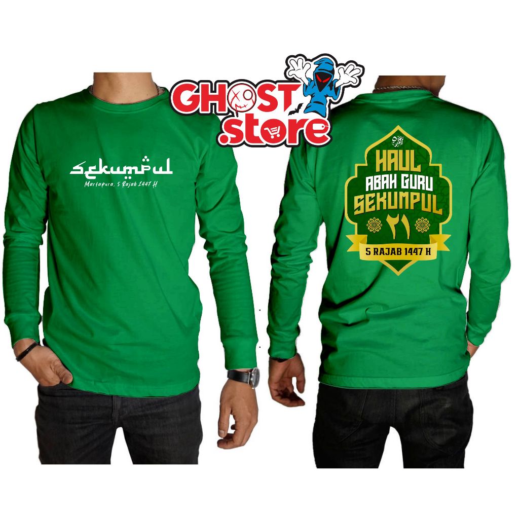 Kaos Haul Sekumpul 21 Tahun 2025 Desain Terbaru