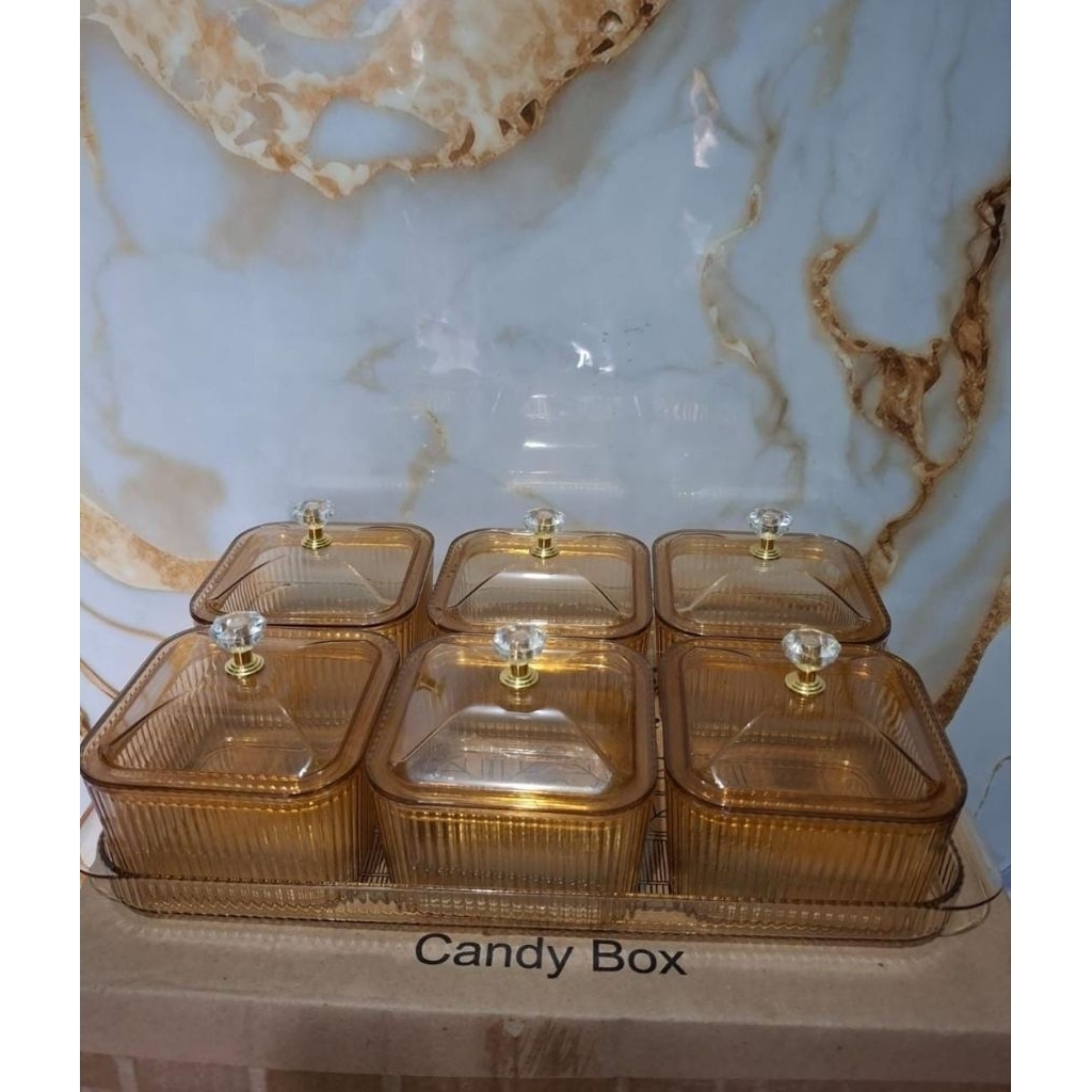 Nampan Toples Permen MinimalisLebaran Hari Raya Wadah Permen Aesthetic
