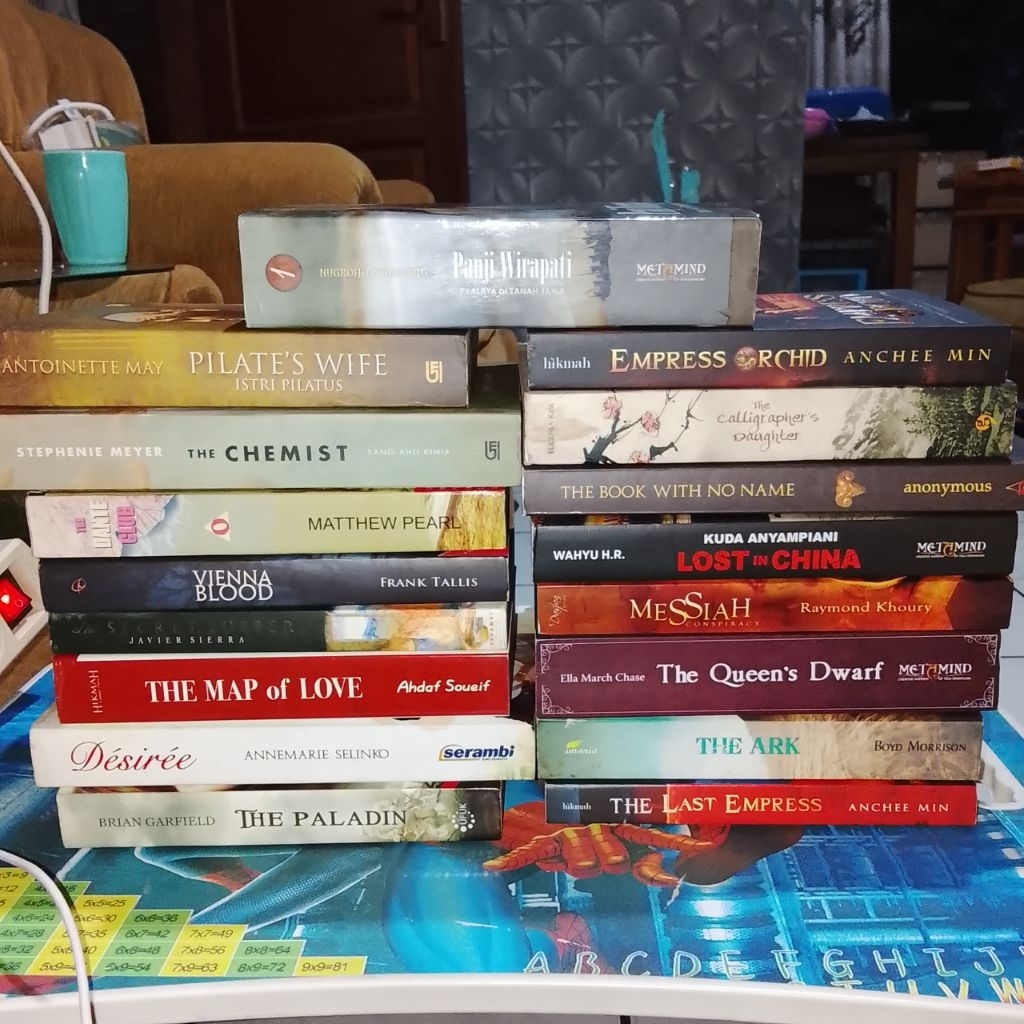 BUKU NOVEL-NOVEL SEJARAH / ORIGINAL