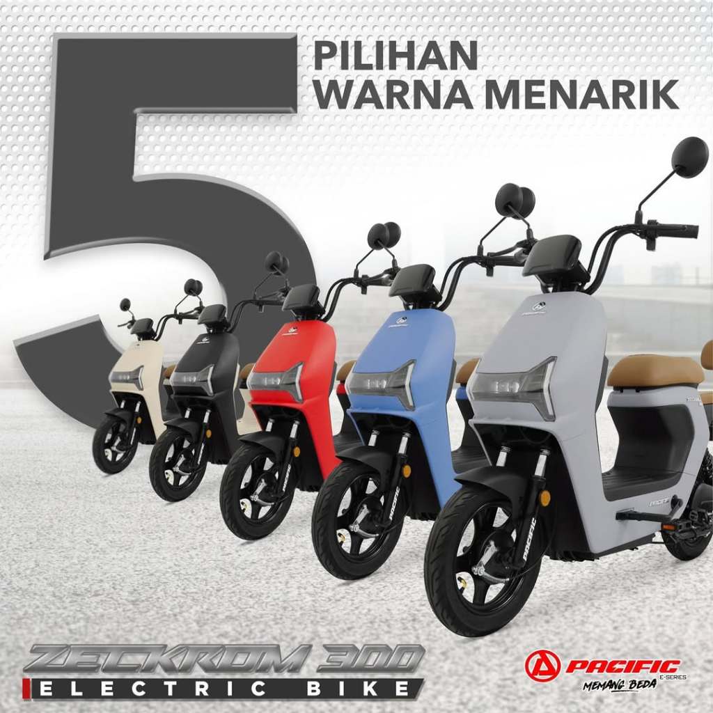 Sepeda Listrik PACIFIC ZECKROM 300 TERBARU