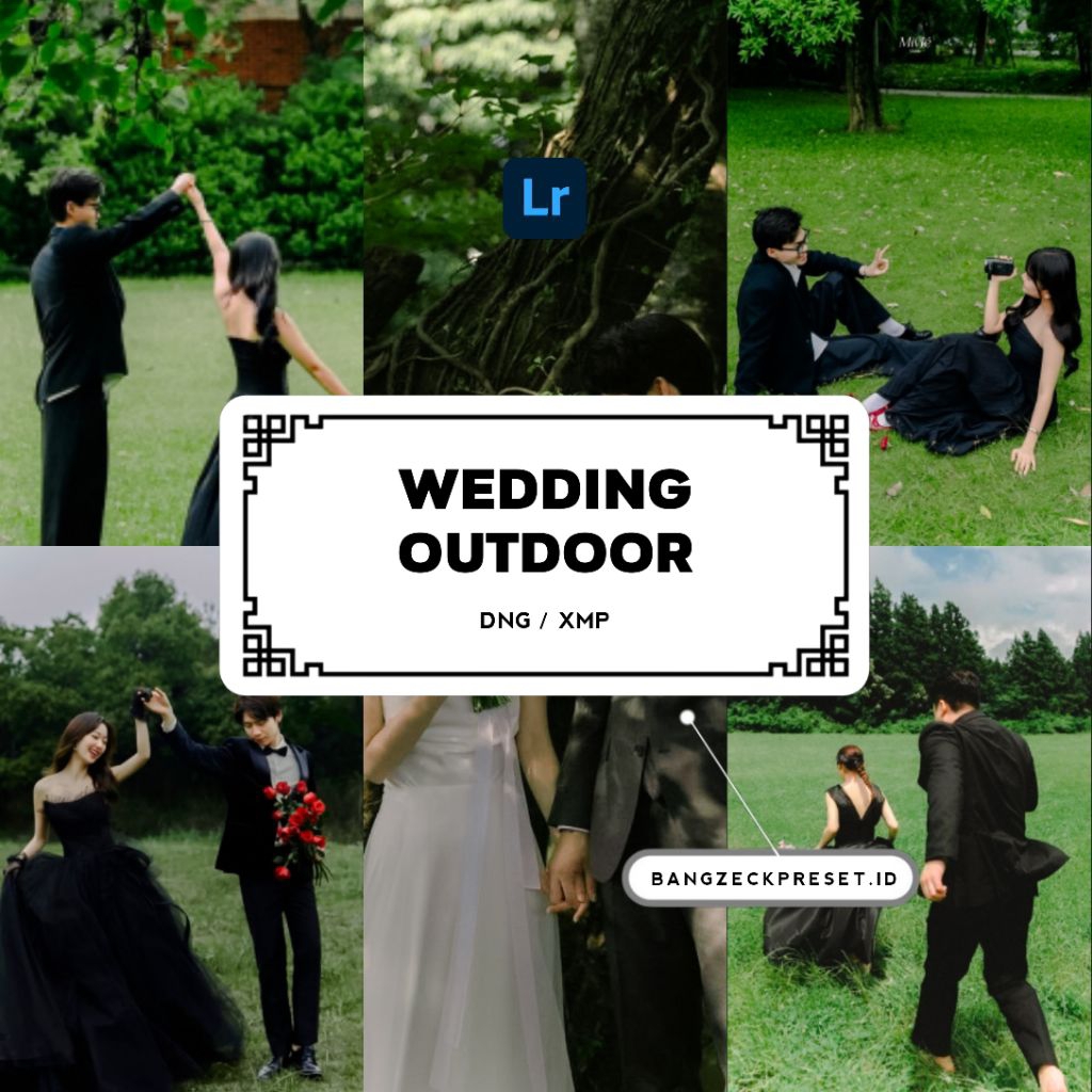 50 Presets Lightroom Wedding Outdoor - Android & iPhone