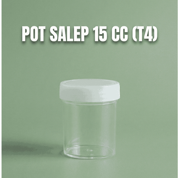 pot urine pot salep pot obat pot kencing plastik pot cream 5cc / 10cc / 15cc / 20cc