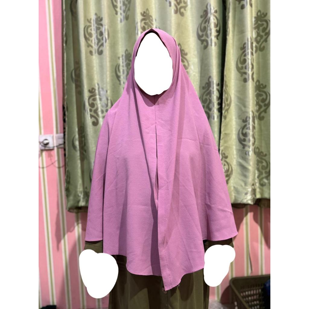 Kerudung Instan Syari Tanpa Pet (preloved pemakaian pribadi)