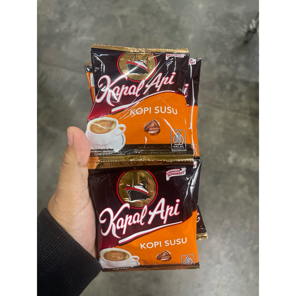kapal api kopi susu 1 dus