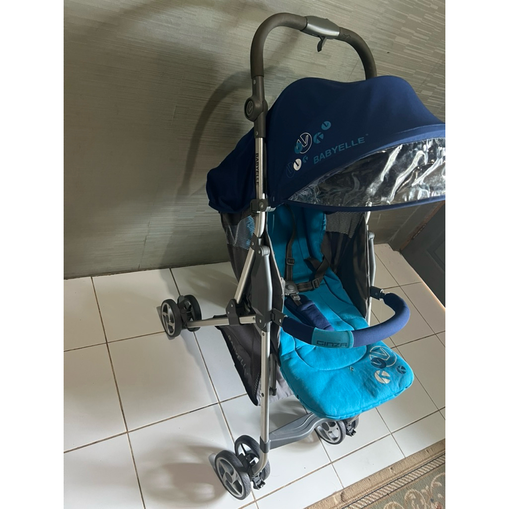 Stroller/Kereta Dorong 4 Roda Babyelle Ginza BE-609 (Second/Seken/Preloved)