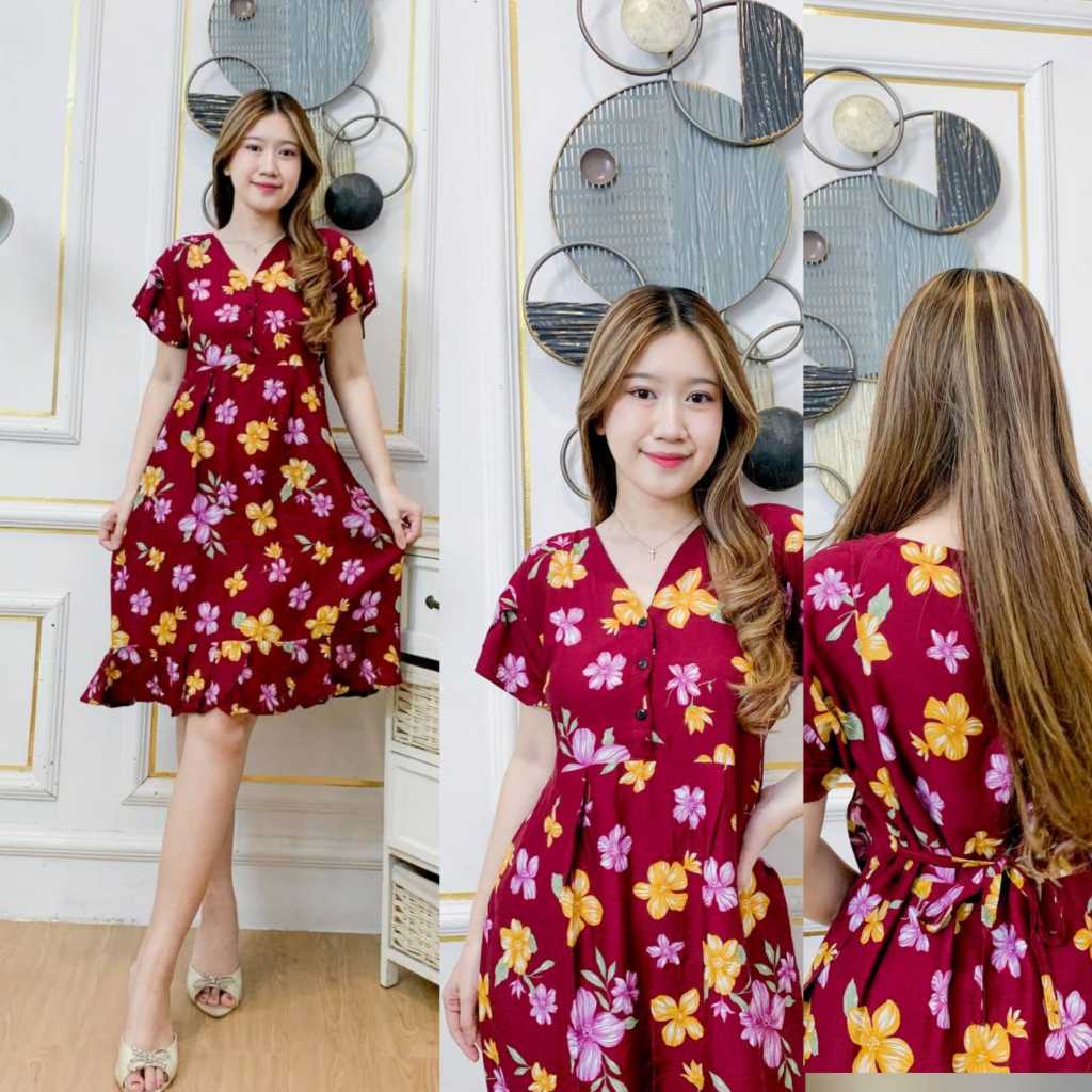 DRESS PENDEK MAHALINI/ DASTER BUSUI