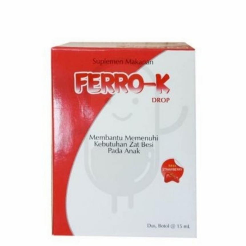 Ferro K / Ferro-K Drop Suplemen Zat Besi Anak