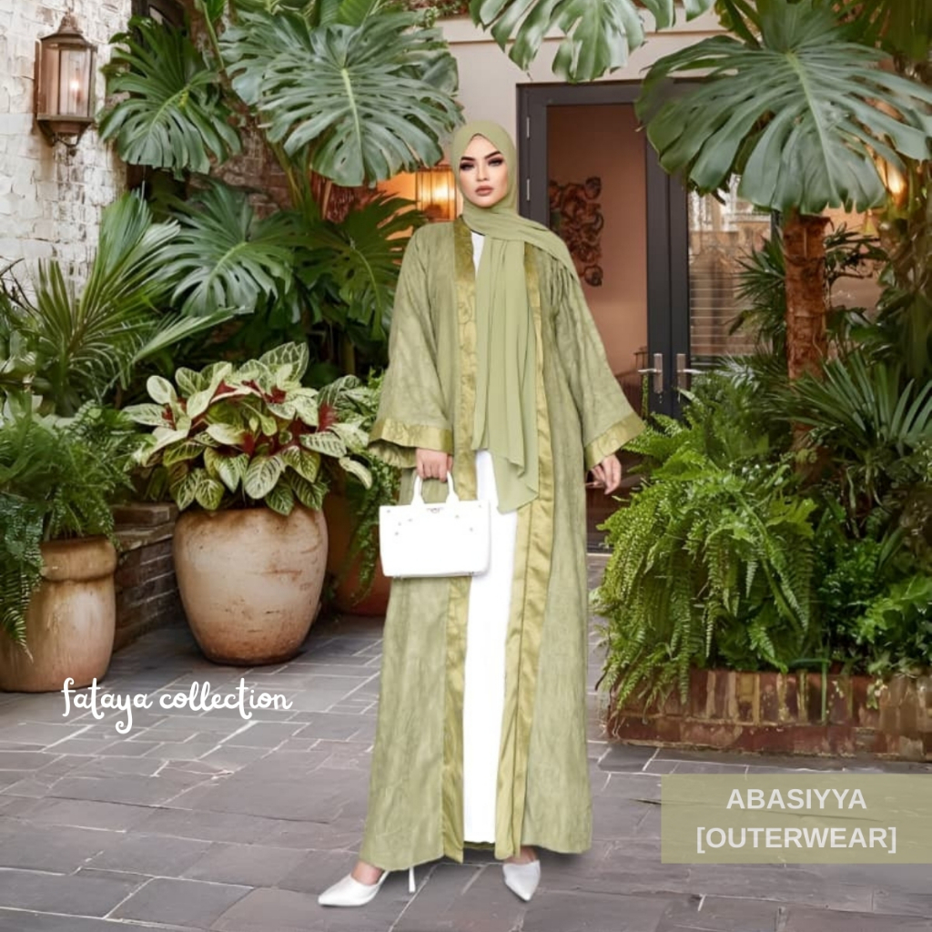 Fataya Collection ABASIYYA Outerwear - Kain Velvet Silk