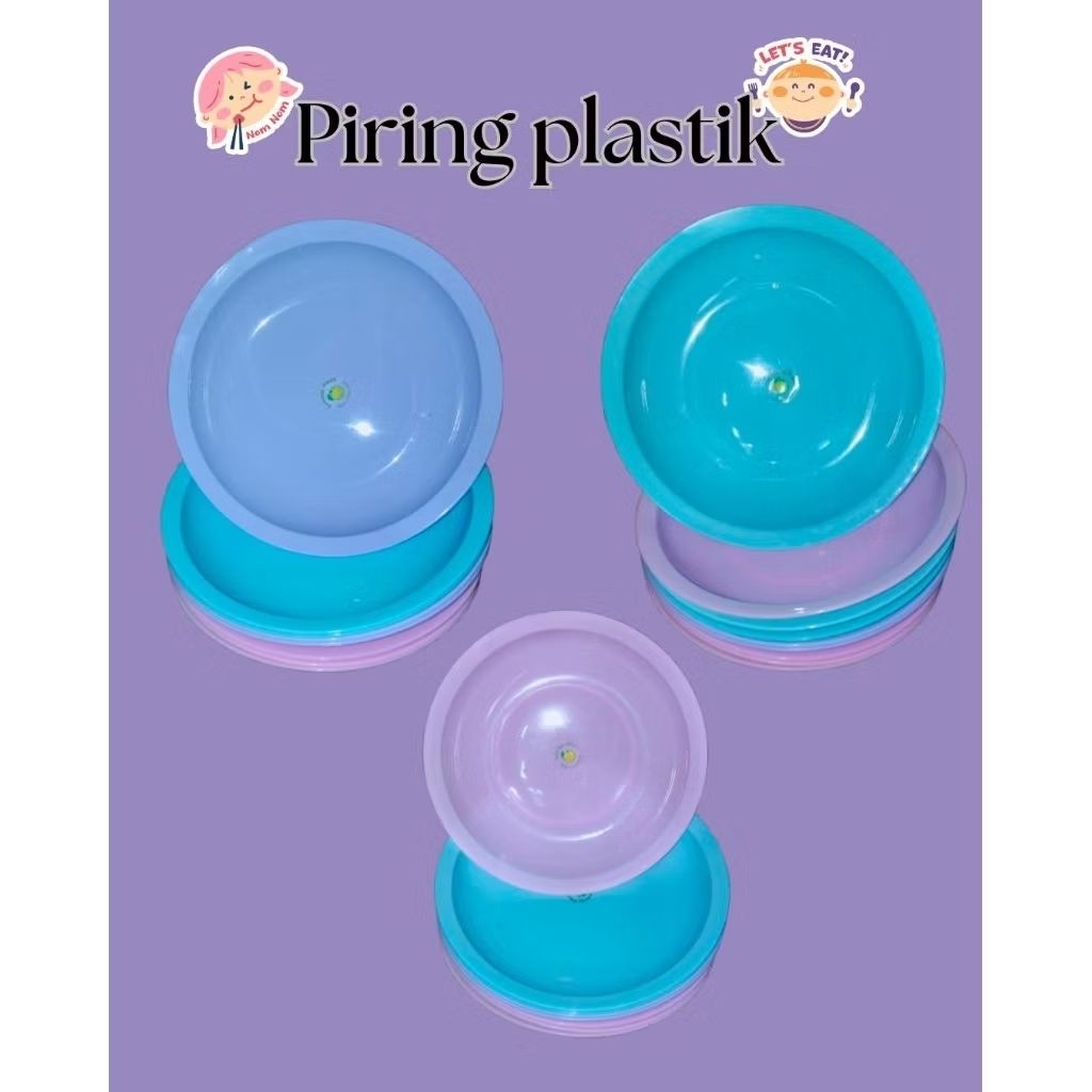 piring plastik lucu