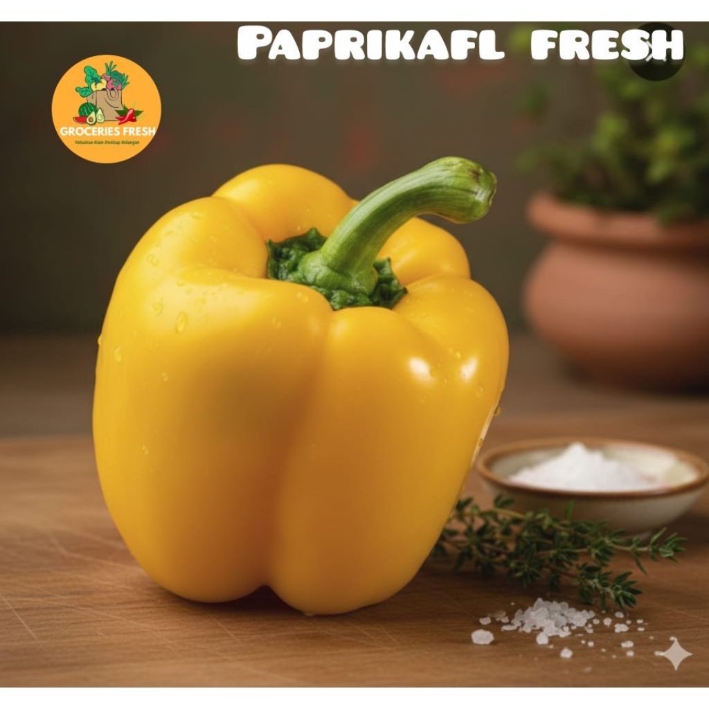 Paprika kuning /paprika fresh / yellow paprika