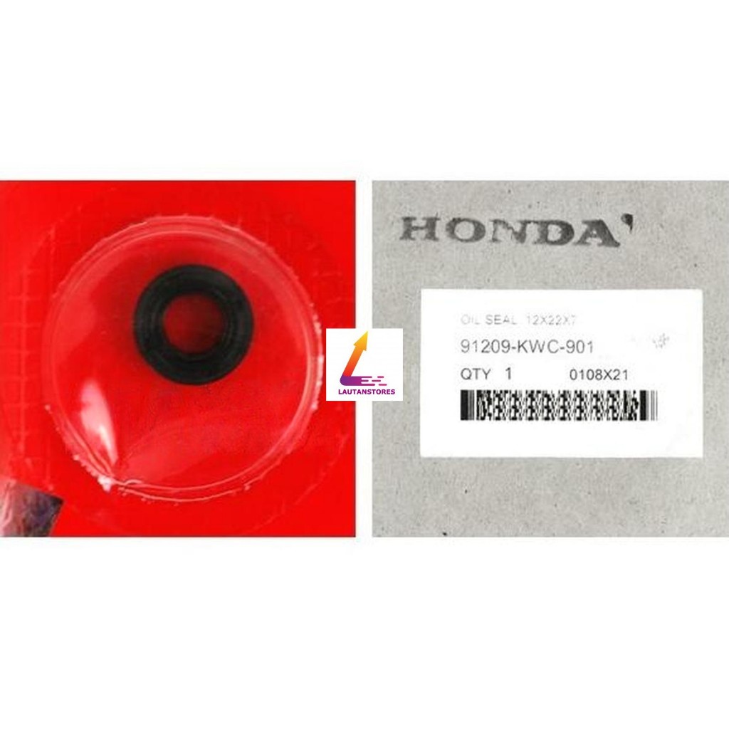 91209-KWC-901 Oil Seal 12X22X7 Operan Gigi Sonic CS1 CB CBR 150 R GTR