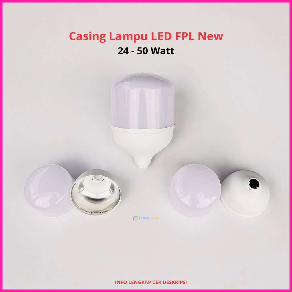 Casing Lampu LED FPL New 24 30 40 45 50 Watt Kesing LED Model Kapsul