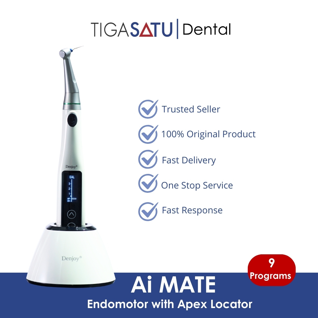 DENJOY - AI MATE - ENDOMOTOR with APEX LOCATOR - ENDODONTIC - PERAWATAN SALURAN AKAR