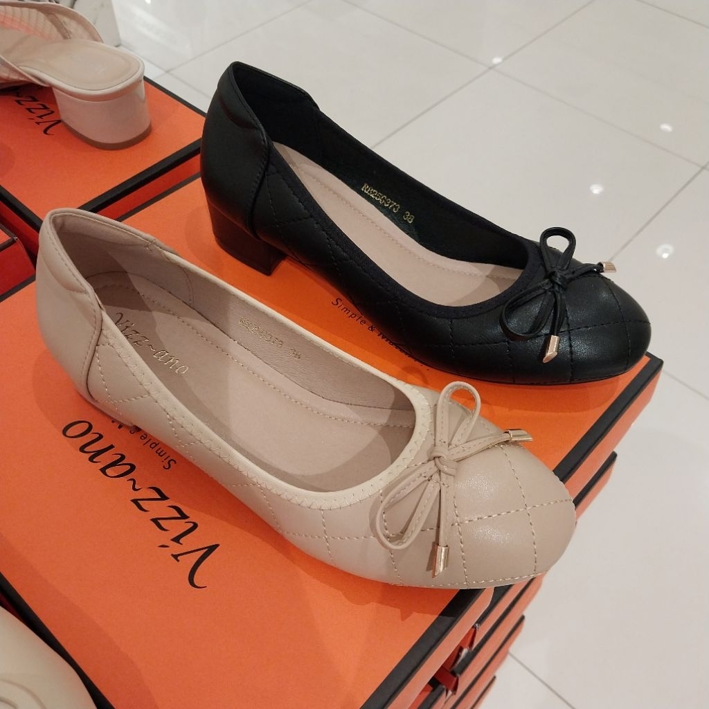 VIZZANO sepatu wanita fantofel heels 3cm ori