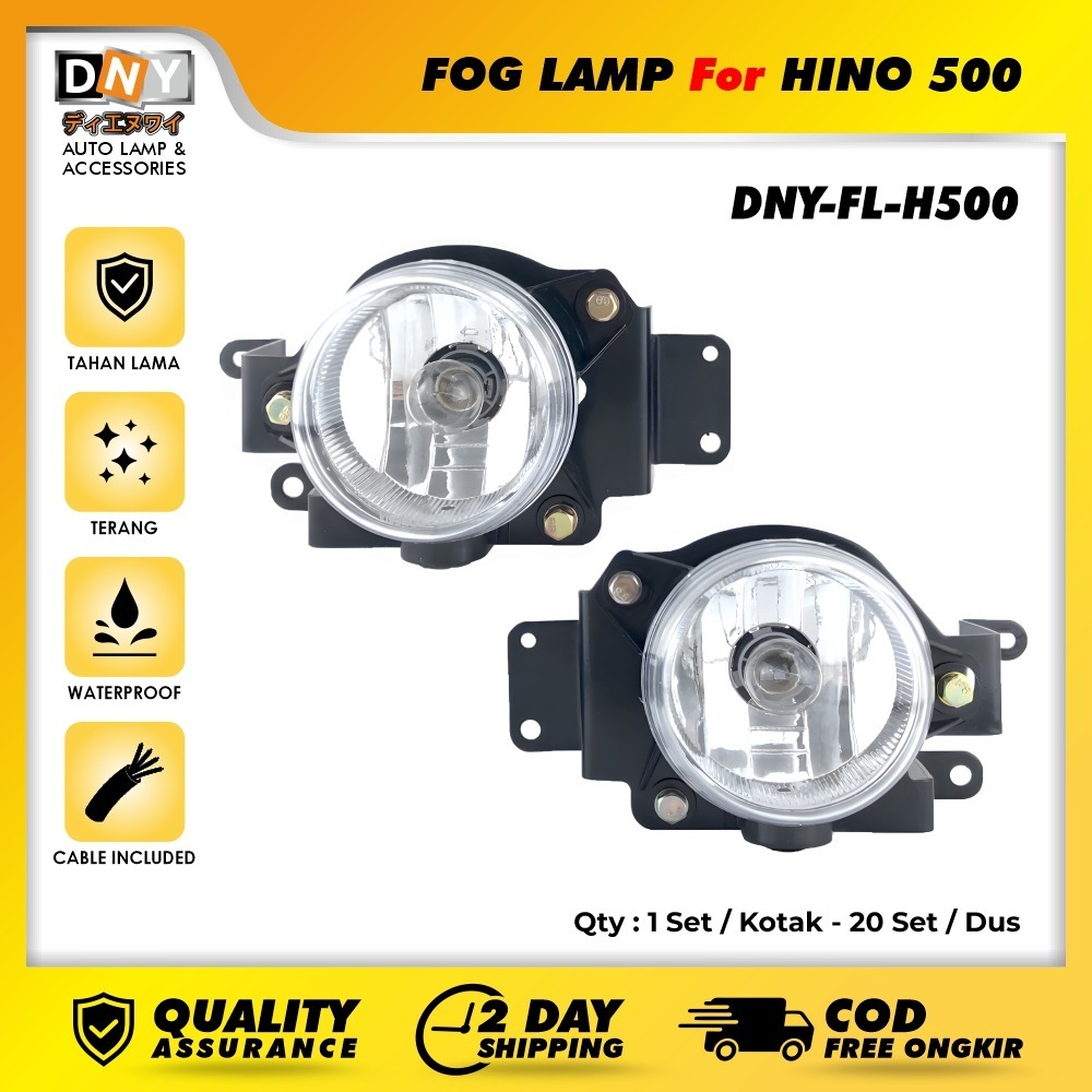 DNY Fog Lamp Lampu Kabut untuk Truk Hino 500