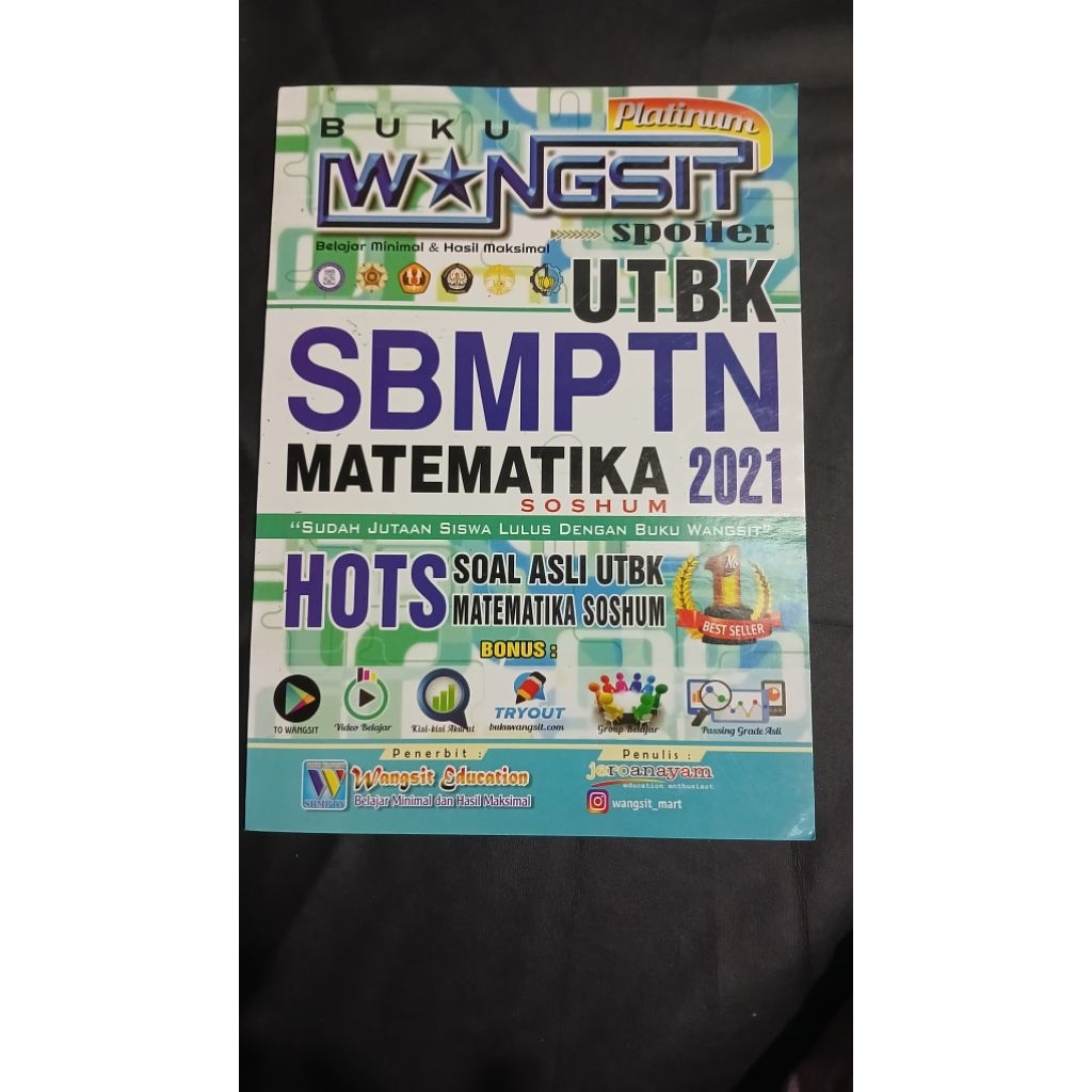 Wangsit utbk sbmptn matematika 2021