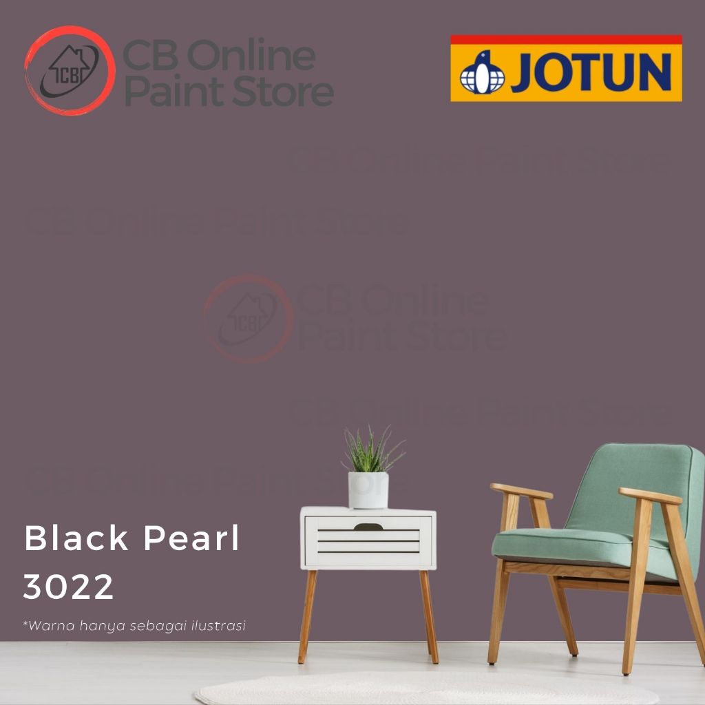 CAT TEMBOK JOTUN - BLACK PEARL 3022 - PAIL