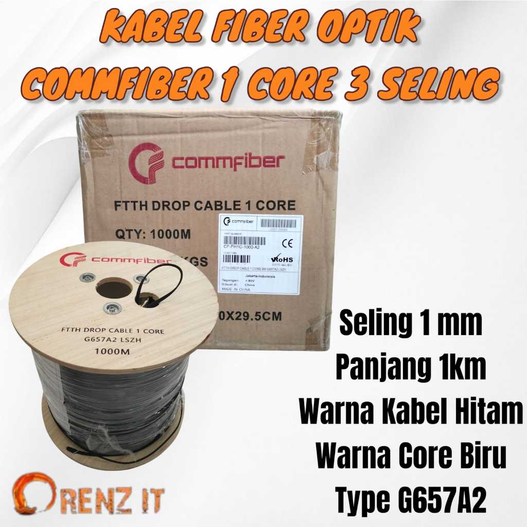 COMMFIBER 1CORE SELING // COMMFIBER 2CORE 3SELING // COMMFIBER 4CORE 3SELING