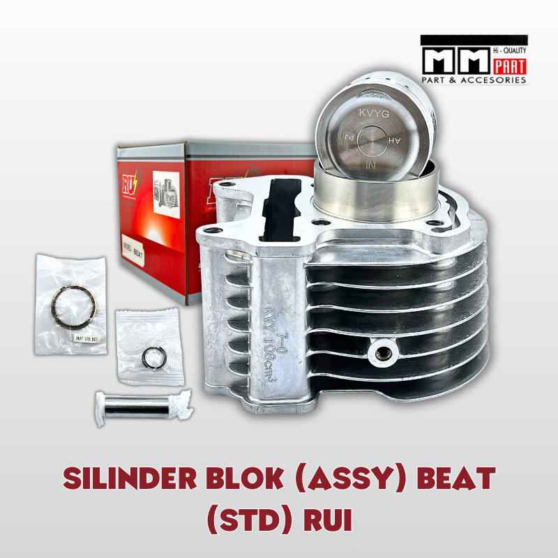SILINDER BLOK STD ASSY BEAT - SILINDER BLOK ASSY SEHER SET BEAT STD BEAT KARBU