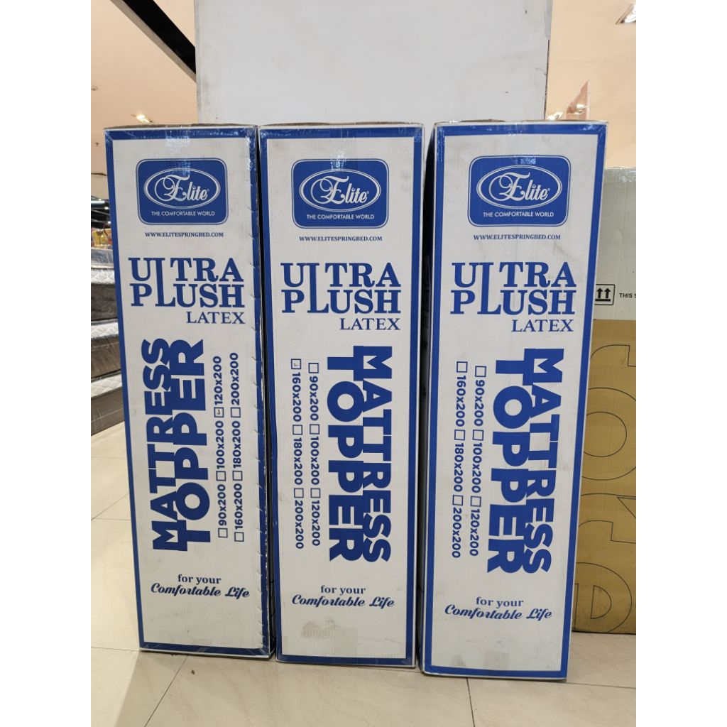 topper latex ultraplush elite 160x200