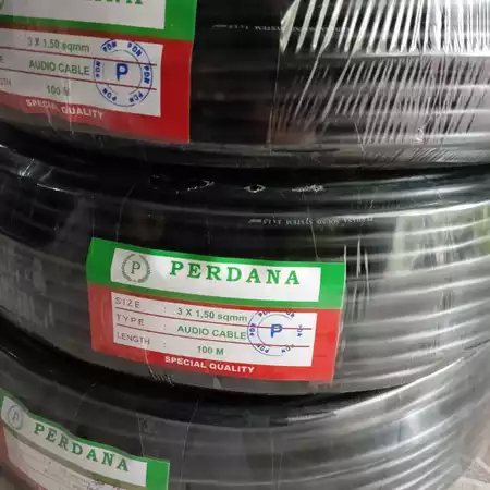 Kabel Perdana 1ROLL ( 100 MTR ) 3x1.5  PERDANA NYYHY