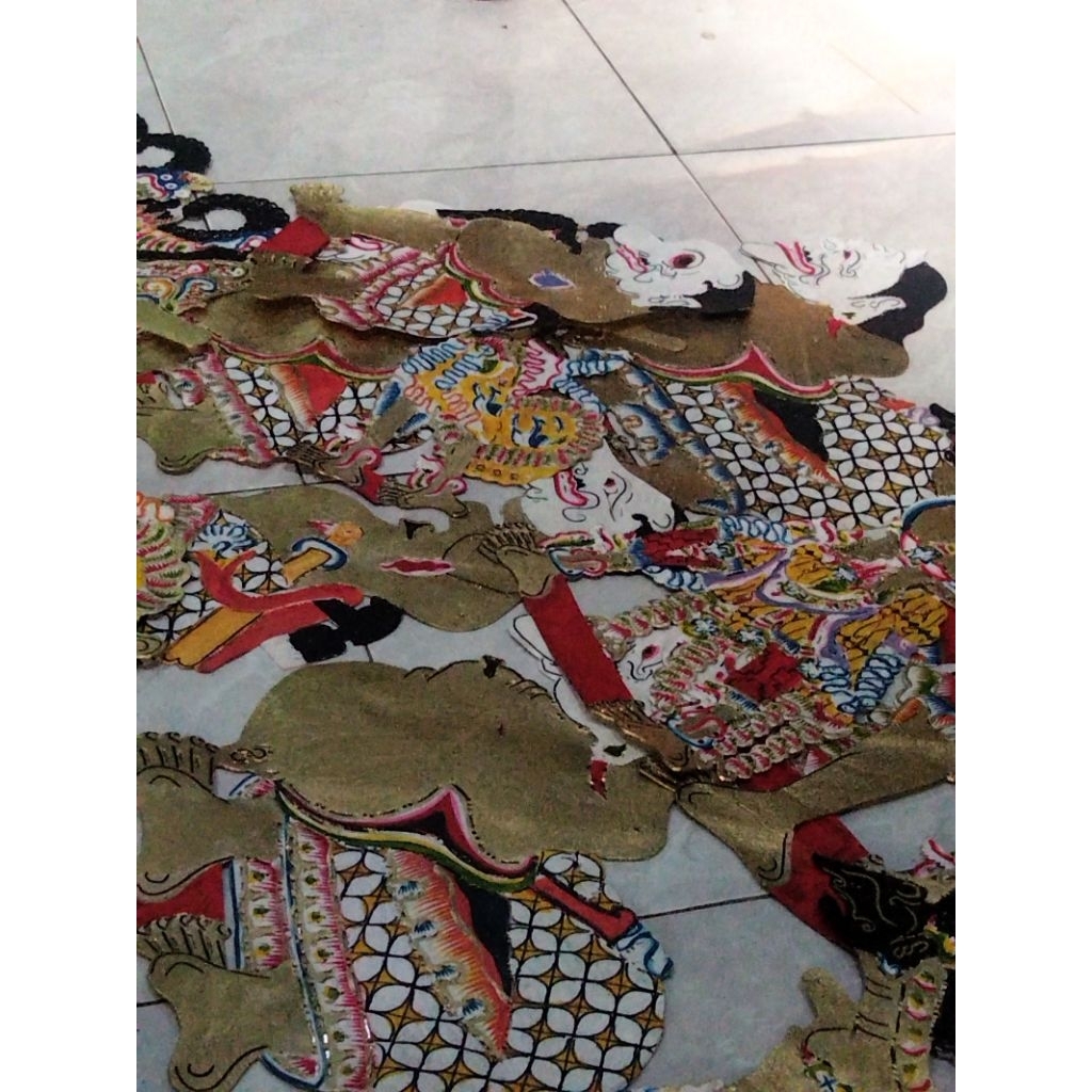 wayang kulit 1set punokawan