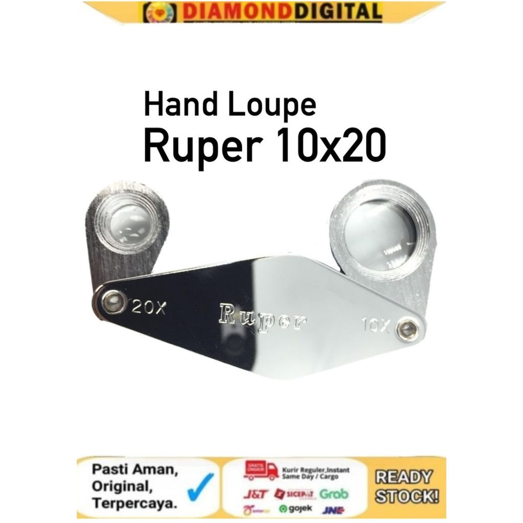 Hand Loupe Ruper 10x20 alternative Baush & Lomb 10x 20x