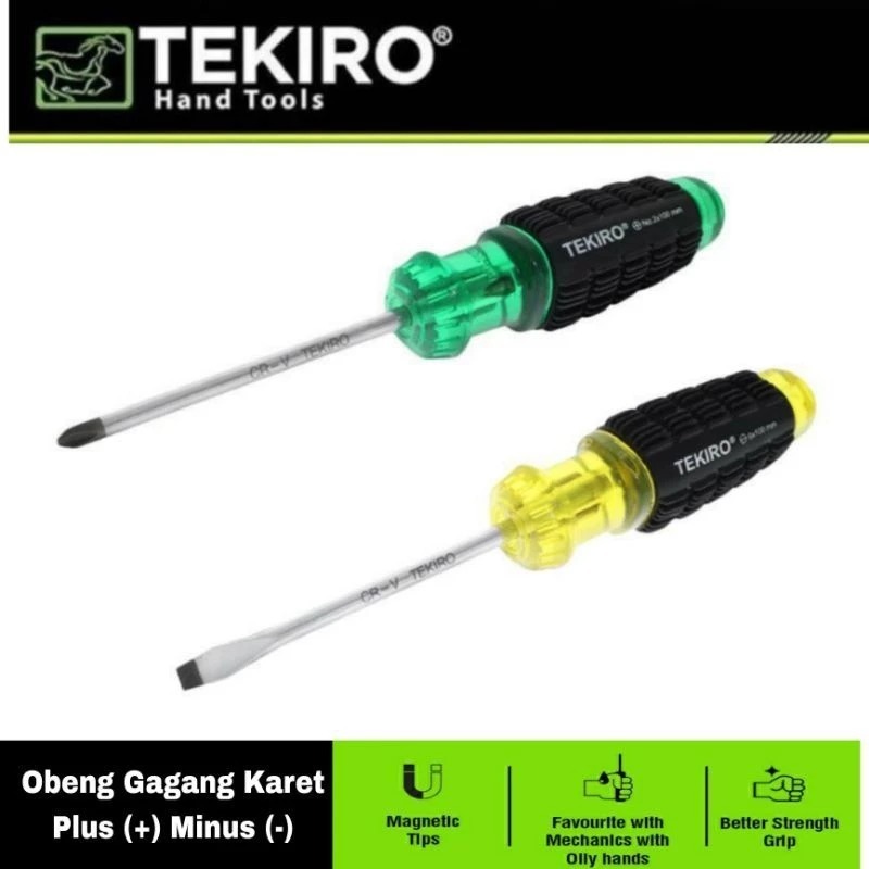 Tekiro Obeng Plus / Minus 6 x 125 mm Original