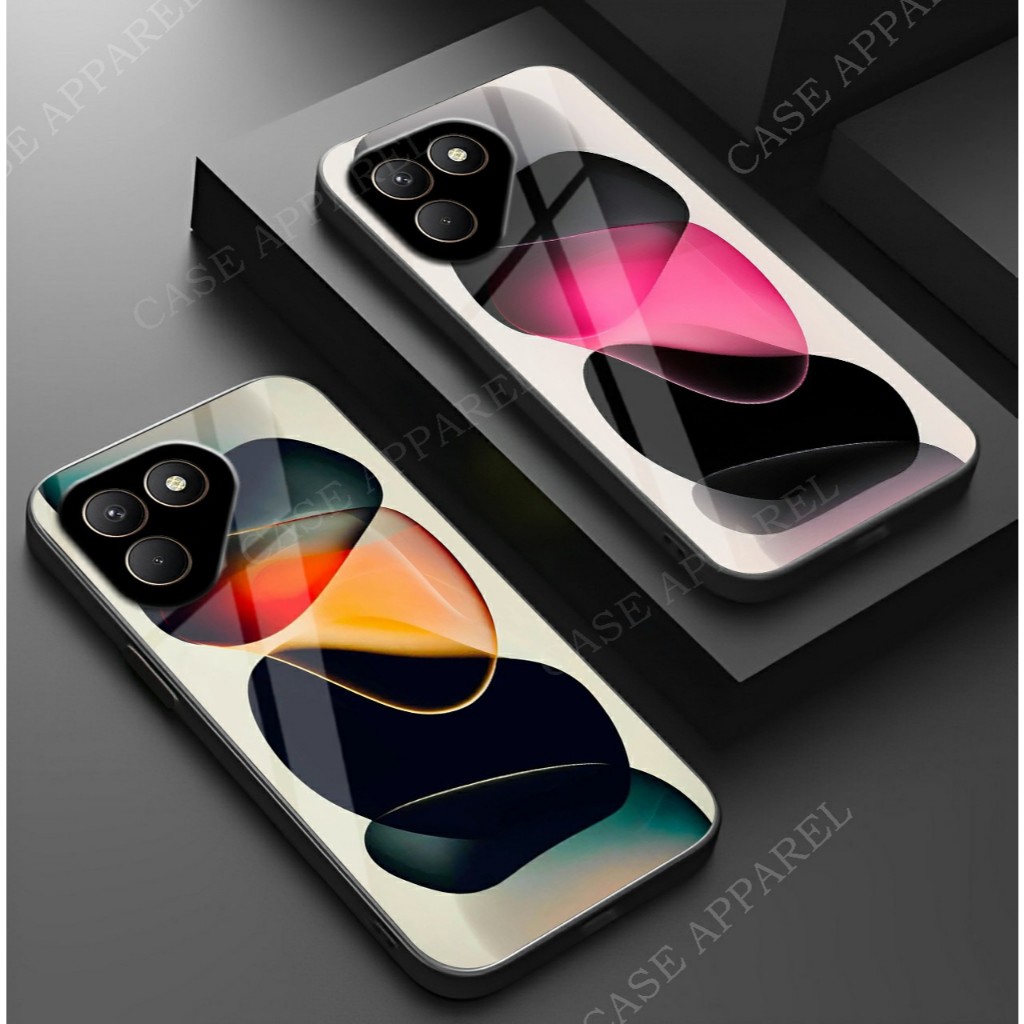 Case Tecno Pova 7 4G - Softcase Glass Tecno Pova 7 4G - Softcase kaca Pova 7 4G - GC 502