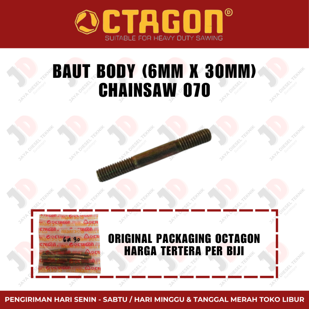 Baut Body Chainsaw 070 Original Merek Octagon