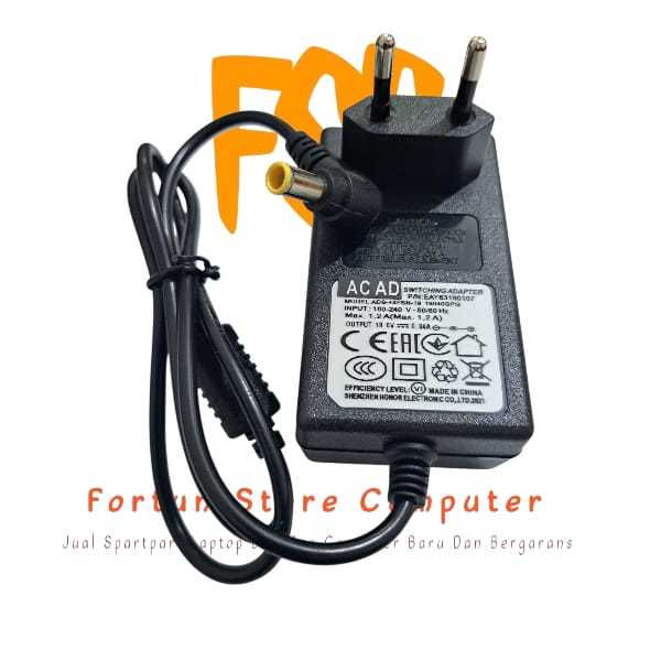 Adaptor Charger TV LED LCD Monitor LG IPS 19M38A 19M38D 19M38H 20M35 20M35A 19V 0.84A