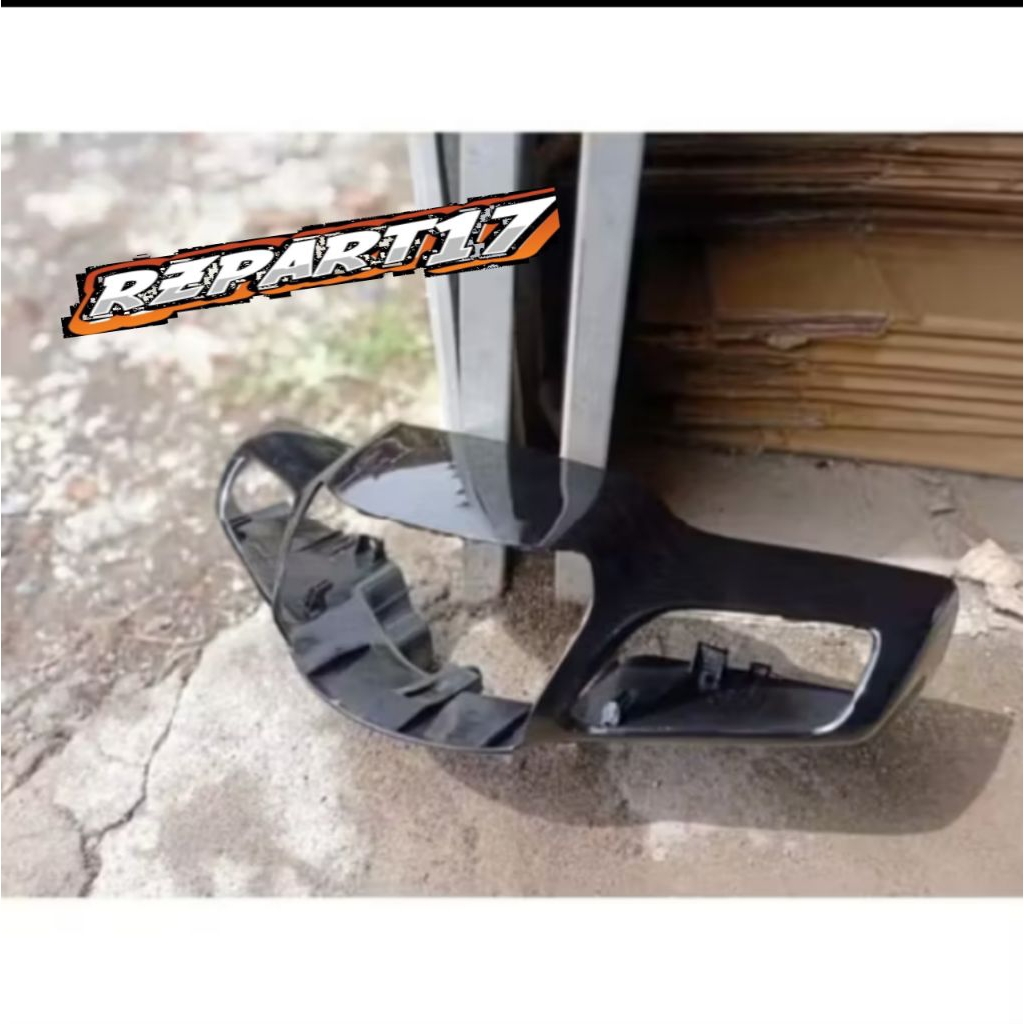 batok kepala depan Honda Astrea grand legenda 2 ori ABS hitam glosy