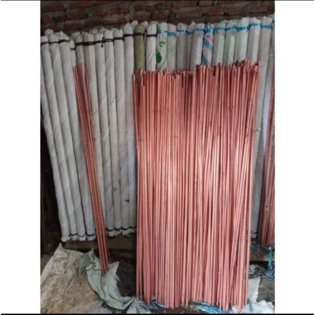 Arde Grounding Listrik 8 mm Lapis Tembaga 1,4 Meter - Mudah Pasang, Tahan Cuaca, Listrik Aman