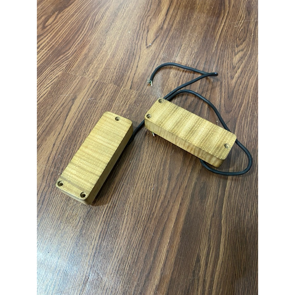 Pickup Bass 5 String Haussel Bassbar Flame Maple Cover