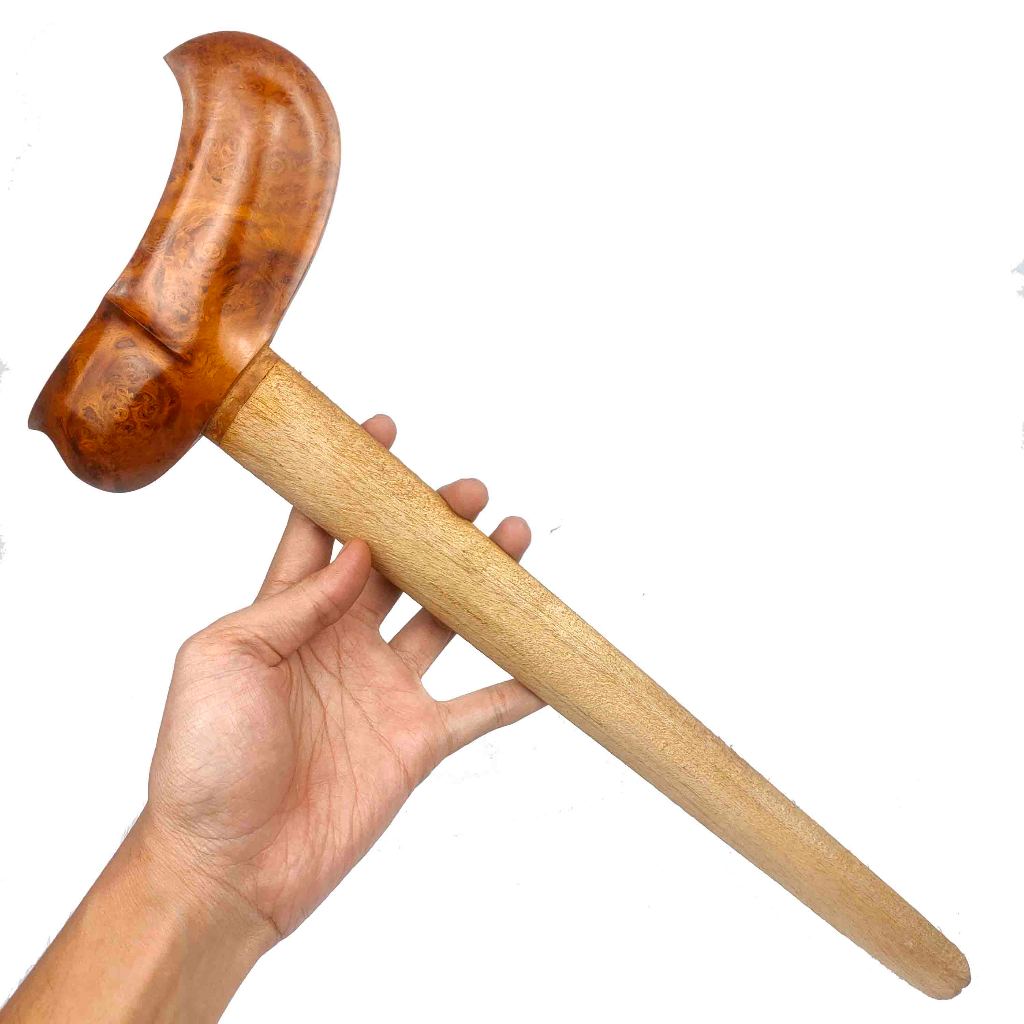 Warangka Keris Gayaman Surakarta Kayu Amboyna Brul