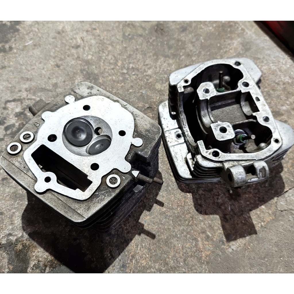 head kop MP Tiger GL neotech megapro isi klep 29 vs 34 porting in out