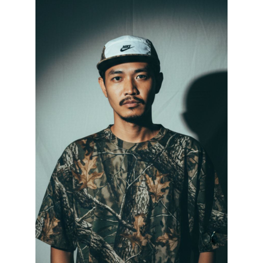 Topi Realtree Nike Camo 5 panel twotone