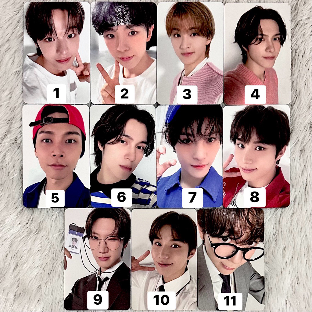 PHOTOCARD NCT ZONE GARDENER CUPID PIZZA BOY OFFICE WORKER SELCA OFFICIAL