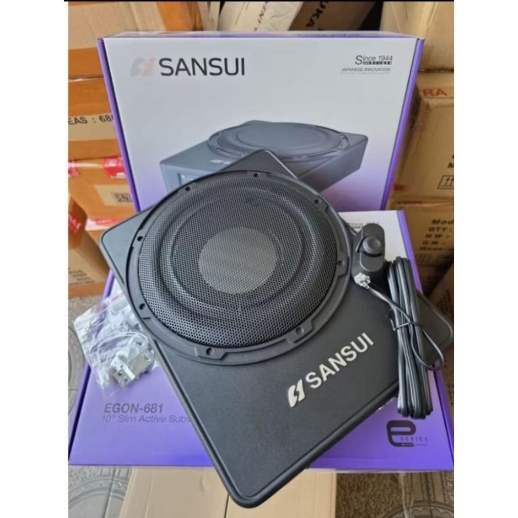 TERMURAH Subwoofer Kolong 10in SANSUI MANTAP