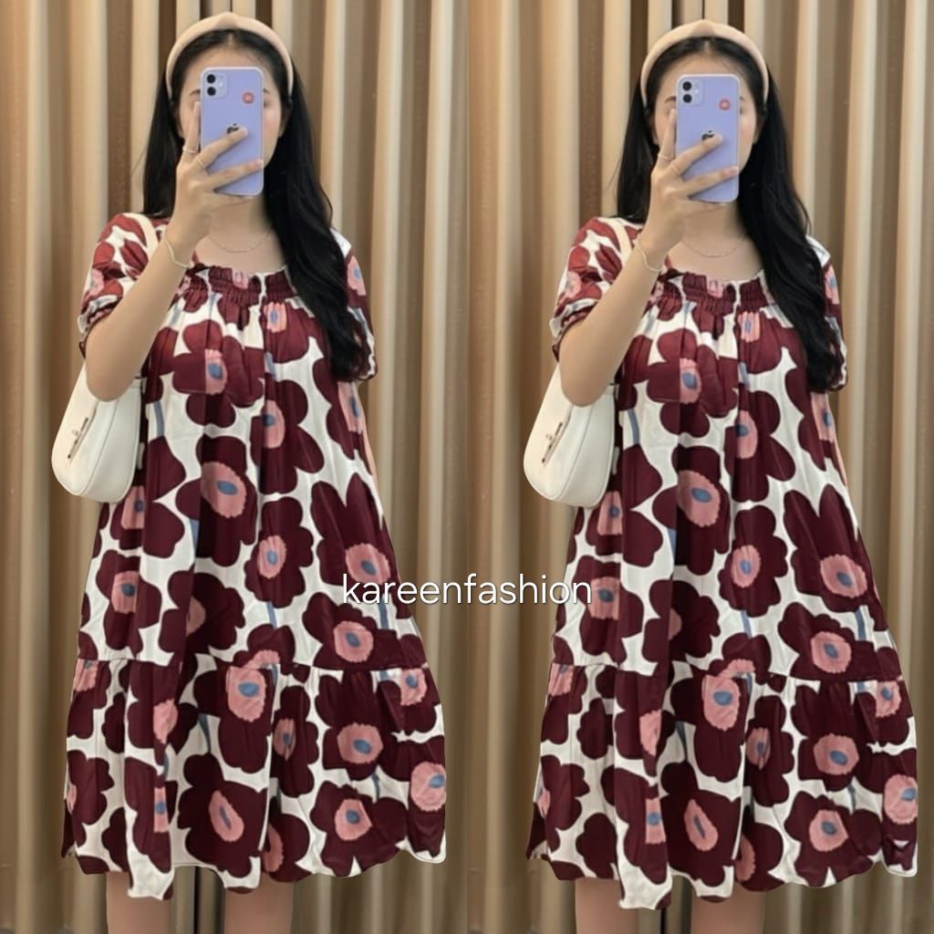 DASTER INARA PENDEK RAYON PREMIUM / DASTER WANITA KEKINIAN / DASTER LENGAN PENDEK