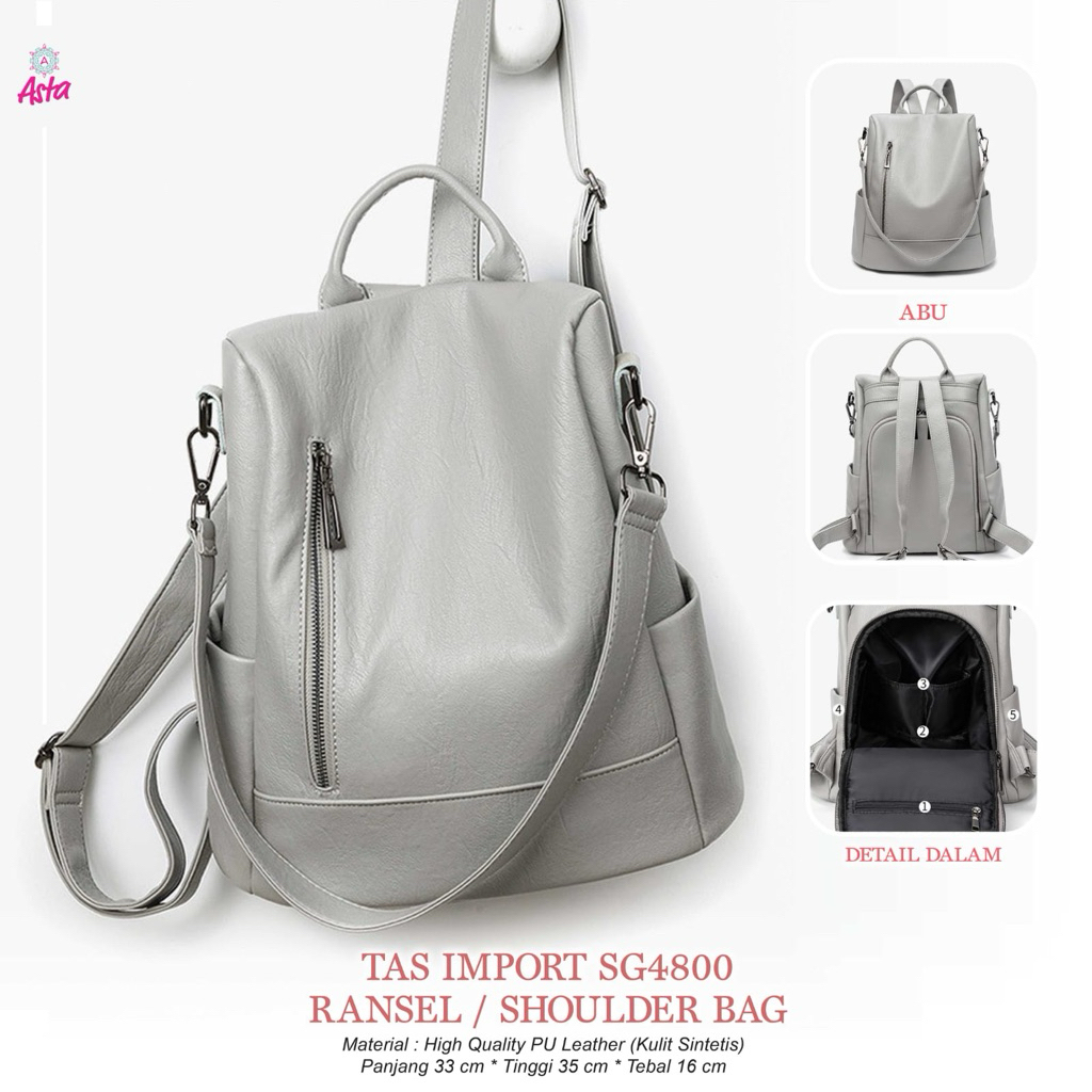 ASTA BAG SG4800 Tas Import Ransel Shoulder BAG