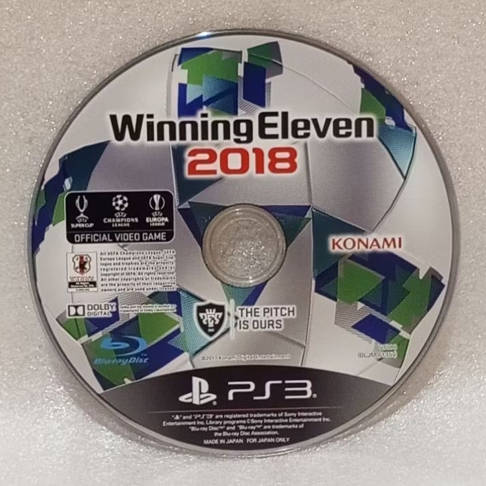 KASET PS 3 SECOND WINNING ELEVEN 2018